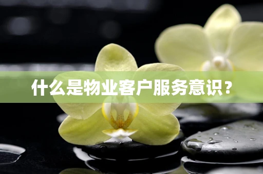 什么是物业客户服务意识？