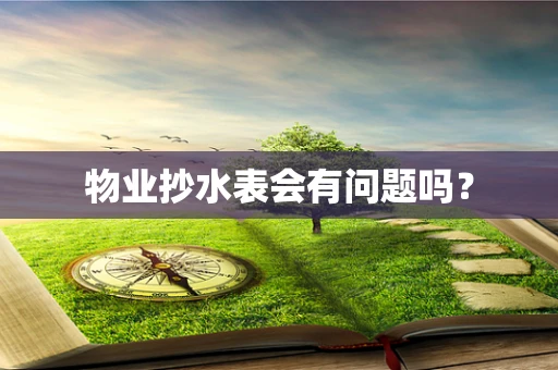物业抄水表会有问题吗？