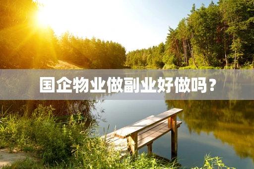 国企物业做副业好做吗？