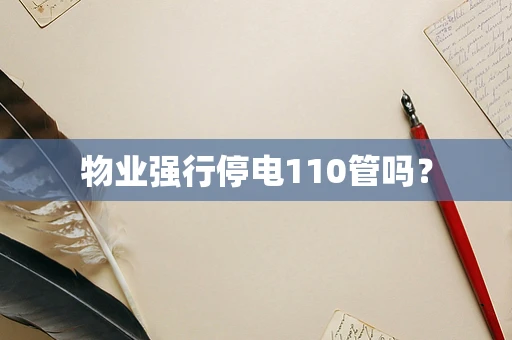 物业强行停电110管吗？