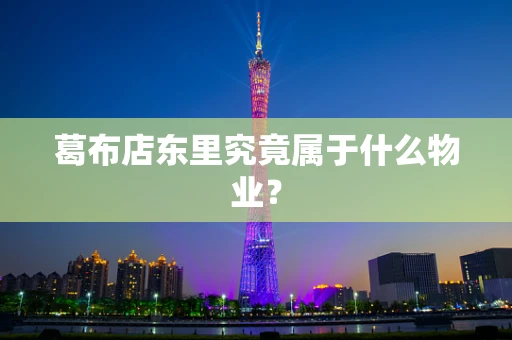 葛布店东里究竟属于什么物业？