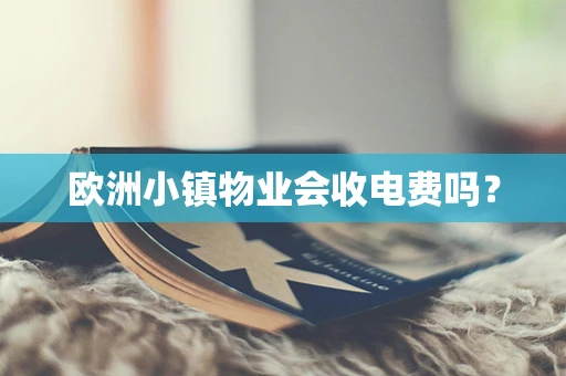 欧洲小镇物业会收电费吗？