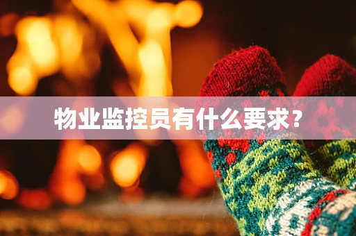 物业监控员有什么要求？