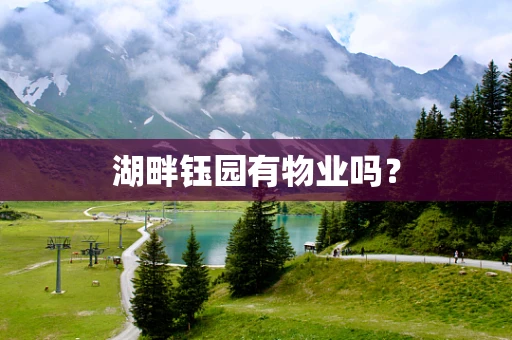 湖畔钰园有物业吗？