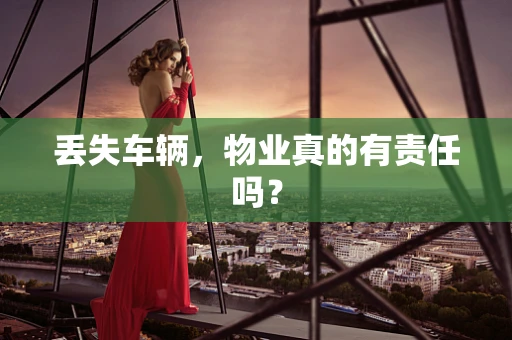 丢失车辆，物业真的有责任吗？
