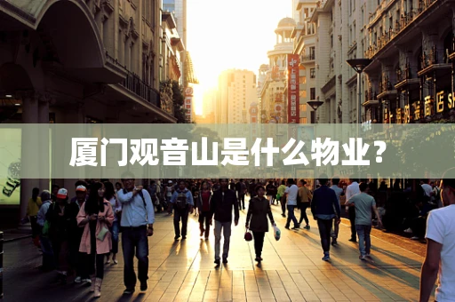 厦门观音山是什么物业？