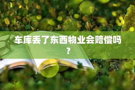车库丢了东西物业会赔偿吗？