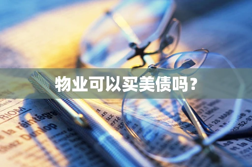 物业可以买美债吗？