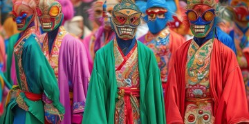 物业表演三句半该穿什么服装？