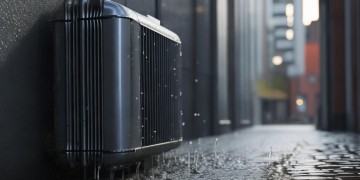 室外暖气漏水物业到底管不管？