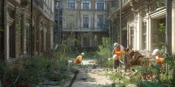 物业动手改造景观合法吗？