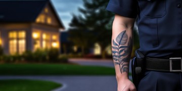 物业保安会有纹身吗？