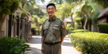 小区门卫是否属于物业负责？
