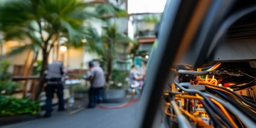 小区物业管修理电吗？